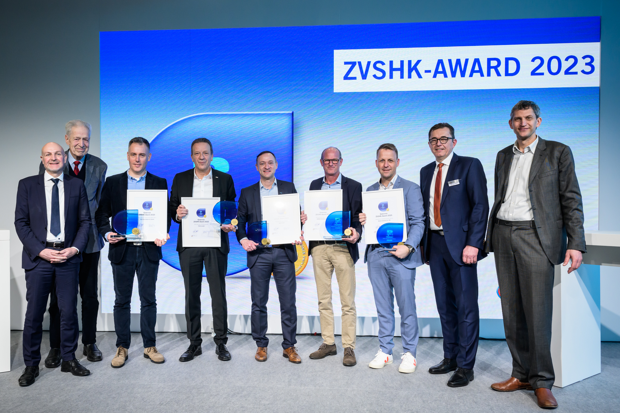 Award ceremony ZVSHK Product Award "Bathroom Comfort for Generations" 03