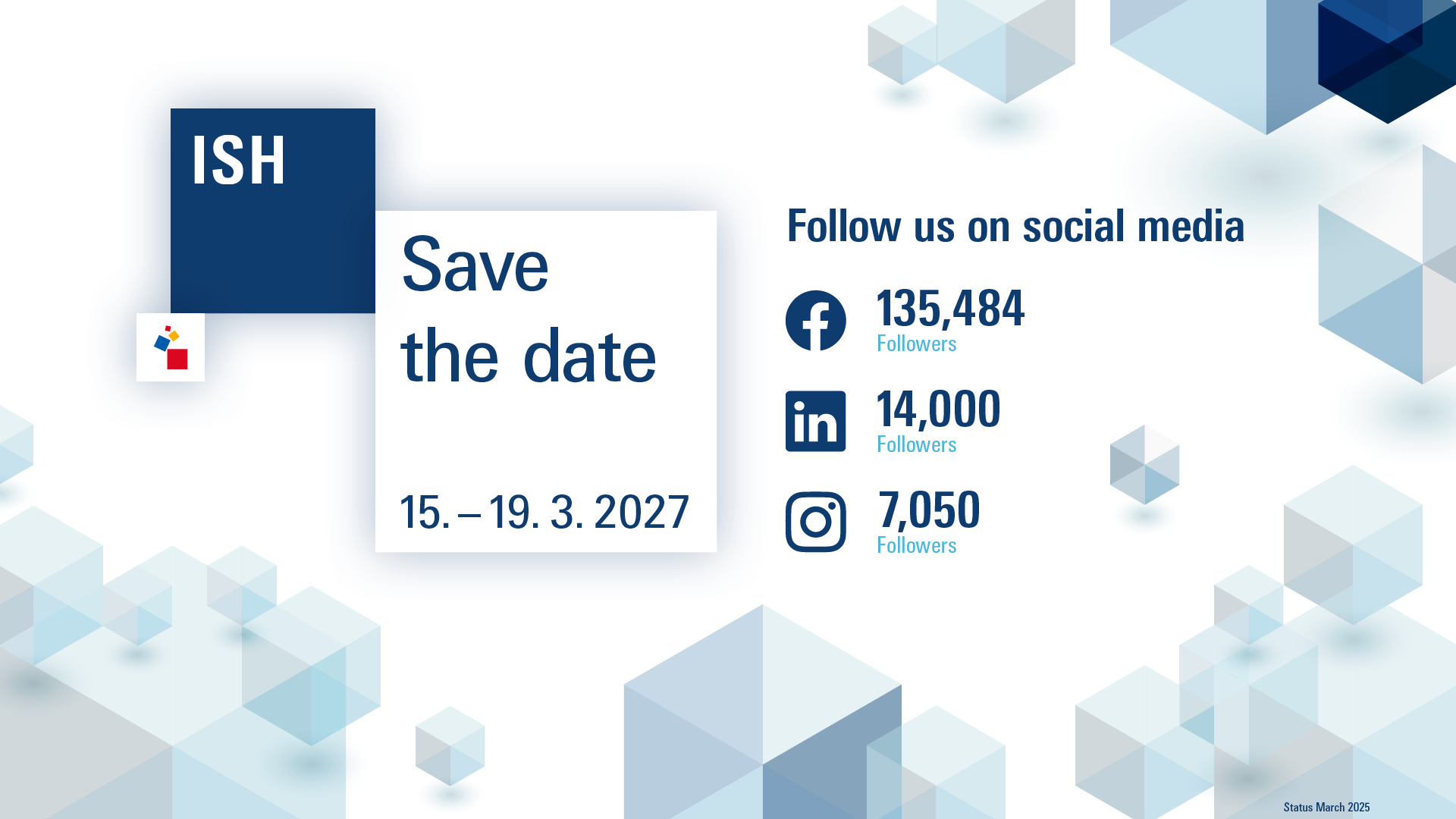 Graphic: Save the Date ISH 2027